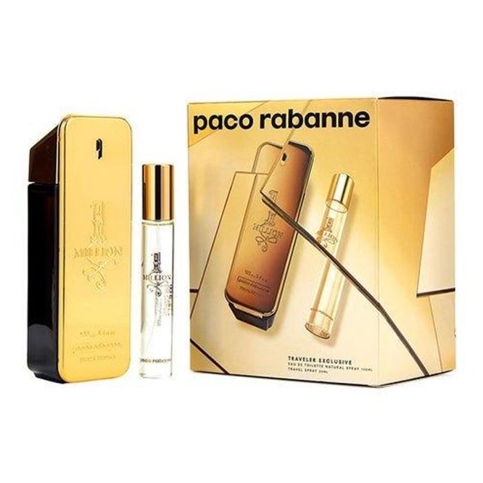 Paco Rabanne 1 Million Edt Travel Set
